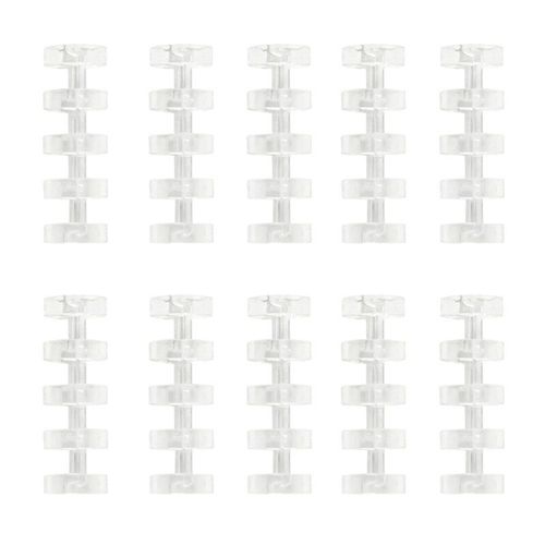 10 Anneaux De Remplacement Durables  5 Anneaux Pour Diverses Feuilles Mobiles, Reliure Pour Carnet De Notes, Fichiers En Papier Pour Scrapbook