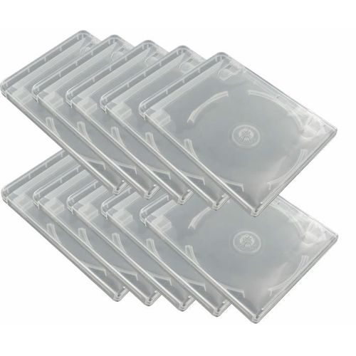 10 botiers transparents pour cl USB et DVD