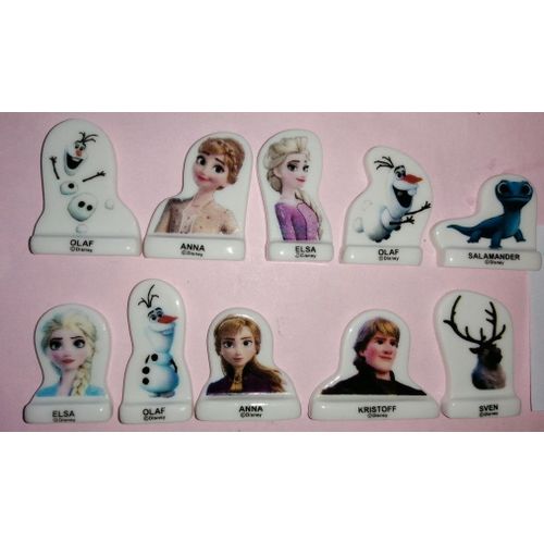 10 fèves brillantes Disney = série complète de la série la reine des