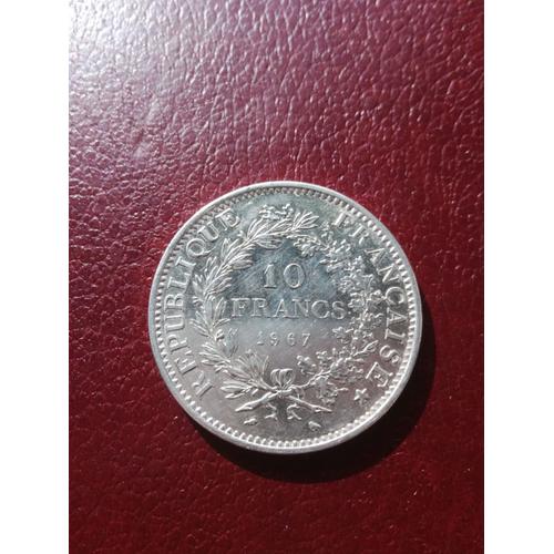 10 Francs Argent Type:Hercule 1967