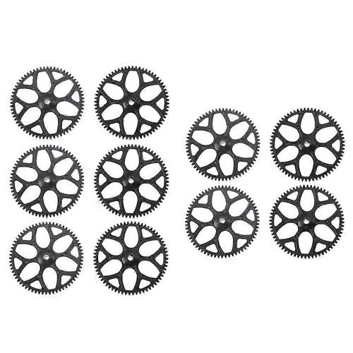 10 Pcs Engrenage Principal Compatible V911S V977 V988 V930 V966 XK K110 RC Hlicoptre Avion Drone Pices De Rechange Accs