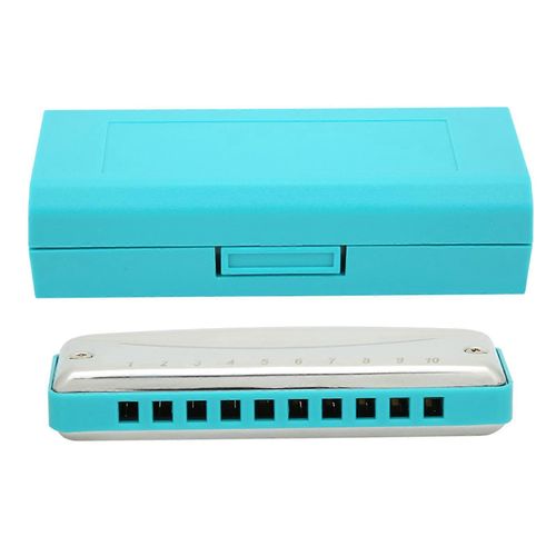 10? Trou Harmonica Blues Db Key Harpe Instrument De Musique Portable Pratique Du Dbutantblue