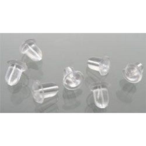 600 Pièces Fermoire Boucle D'oreilles Silicone 8 Styles Plastique En - Foto 2