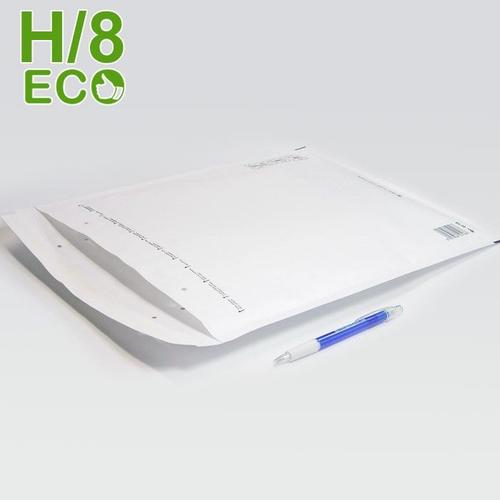 100 Enveloppes  Bulles Blanches H/8 Gamme Eco Format 270x360mm