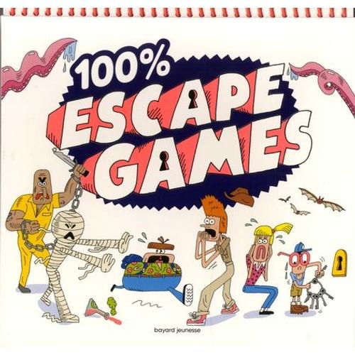 100 % Escape Games   de Chaurand Rmi  Format Beau livre 