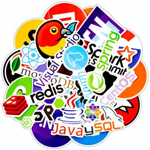 100 Pices De Langage De Programmation Informatique Pour Ordinateur Portable