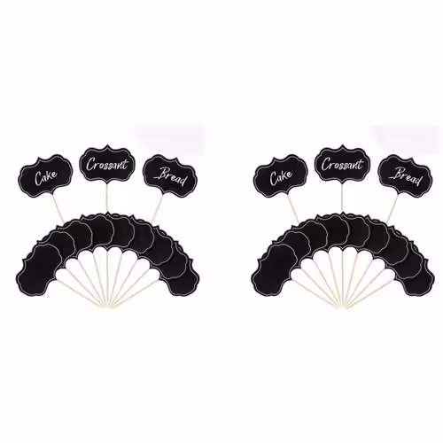 Drapeaux De Cure-dents Vierges, Mini étiquettes Alimentaires Avec