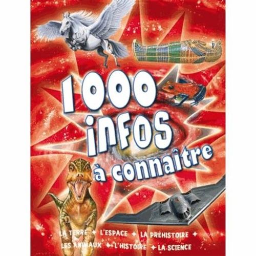 1000 Infos  Connatre   de Piccolia  Format Broch 