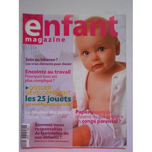 Enfant Magazine N° 292 : Sein Ou Biberon
