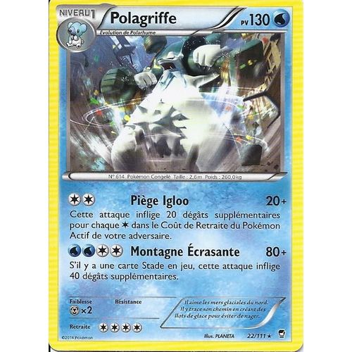 Polagriffe 22/111 - Xy Poings Furieux