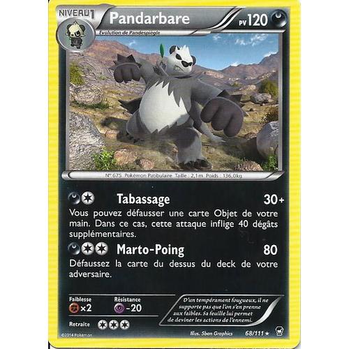 Pandarbare 68/111 - Xy Poings Furieux