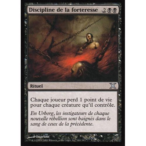 Discipline De La Forteresse - Unco - 10eme - Vf