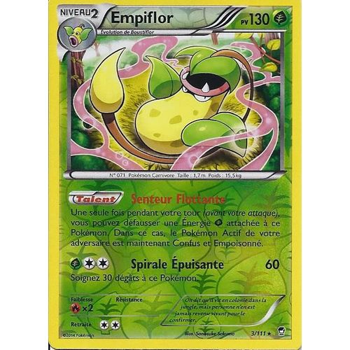 Empiflor Réverse 3/111 - Xy Poings Furieux