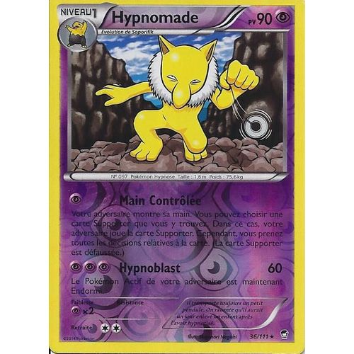 Hypnomade Réverse 36/111 - Xy Poings Furieux