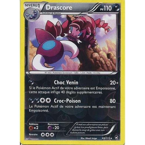 Drascore Reverse 65/111 - Xy Poings Furieux