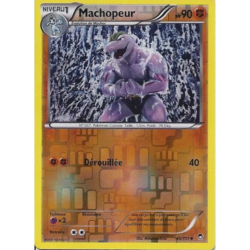 Machopeur Reverse 45/111 - Xy Poings Furieux