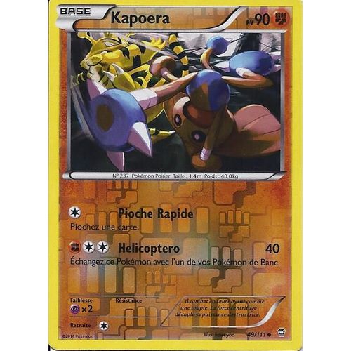 Kapoera Reverse 49/111 - Xy Poings Furieux