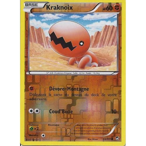 Kraknoix Reverse 53/111 - Xy Poings Furieux