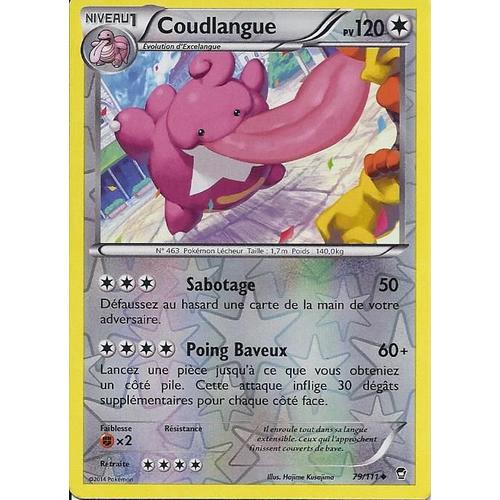 Coudlangue Reverse 79/111 - Xy Poings Furieux