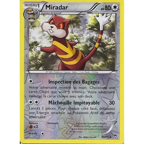 Miradar Reverse 85/111 - Xy Poings Furieux