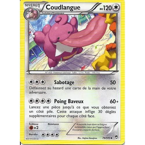 Coudlangue 79/111 - Xy Poings Furieux