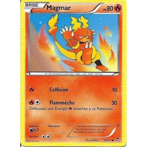 Magmar 10/111 - Xy Poings Furieux