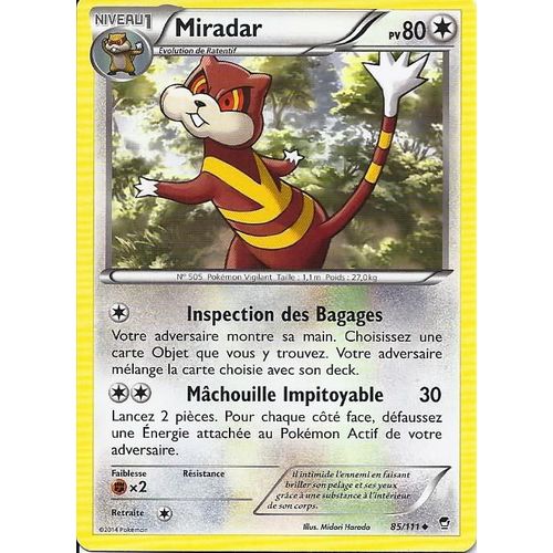 Miradar 85/111 - Xy Poings Furieux