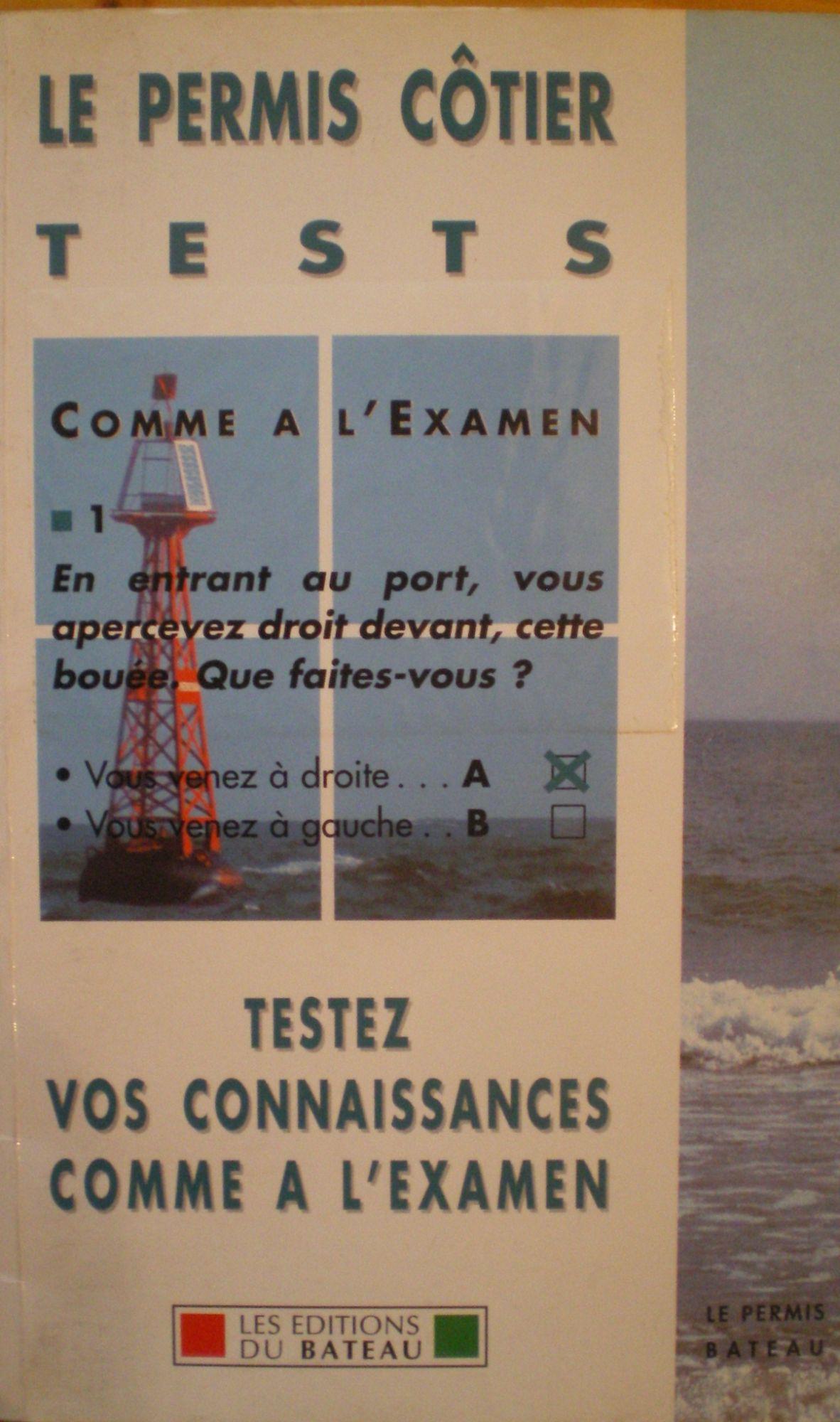 Le Permis Cotier, Tests - Testez Vos Connaissances Comme À L