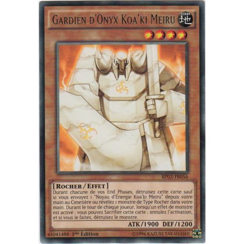 Yu-Gi-Oh! Gardien D'onyx Koa'ki Meiru : Bp03-Fr056 -Vf/Rare-