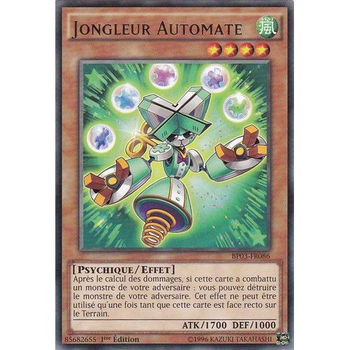 Yu Gi Oh! Jongleur Automate - Bp03-Fr086 - Rare