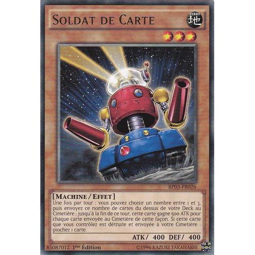 Yu-Gi-Oh! Soldat De Carte/Card Trooper : Bp03-Fr026 -Vf/Rare-