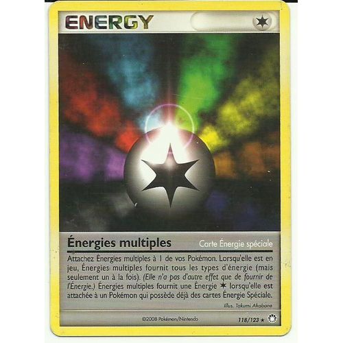 Pokemon - Energies Multiples 118/123 Tresors Mystérieux