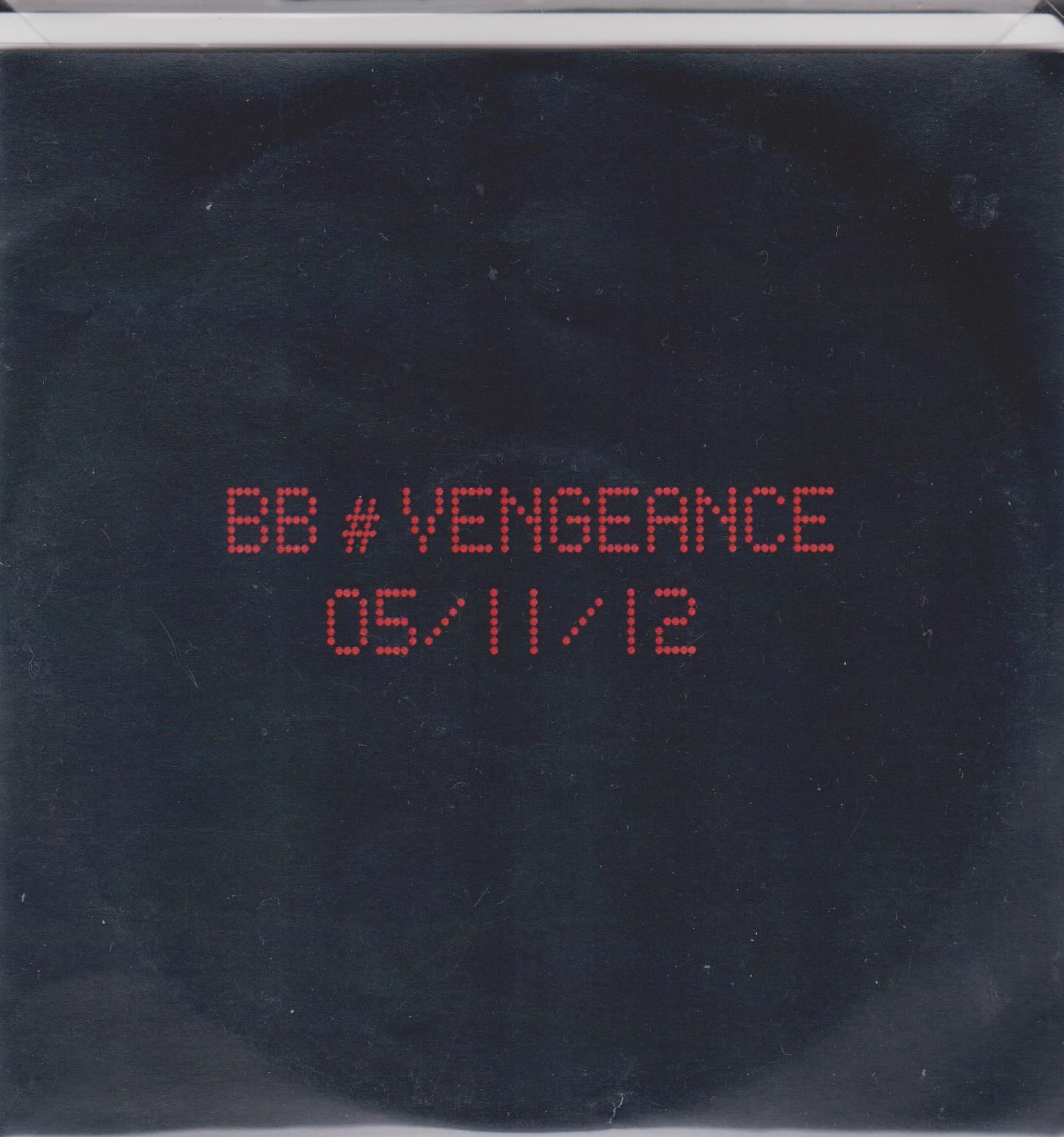 Benjamin Biolay "Bb # Vengeance 05/11/12"