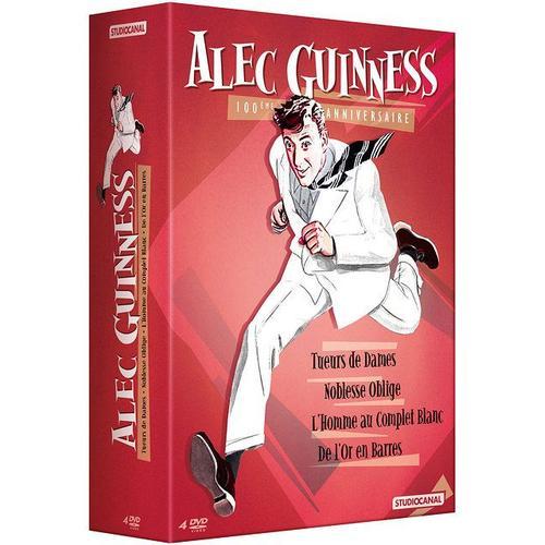 Alec Guinness - 100ème Anniversaire - Tueurs De Dames + Noblesse Oblige + L'homme Au Complet Blanc + De L'or En Barres - Pack