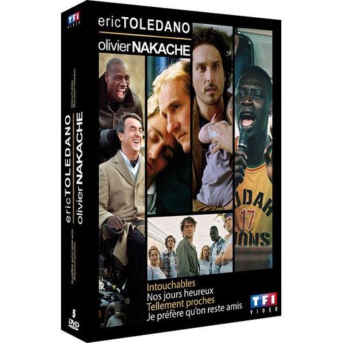 Éric Toledano / Olivier Nakache - Coffret : Intouchables + Nos Jours Heureux + Tellement Proches + Je Préfère Qu'on Reste Amis - Pack