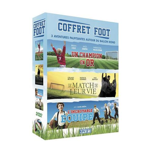 Coffret Football : Un Champion En Or + L'incroyable Équipe + Le Match De Leur Vie - Pack