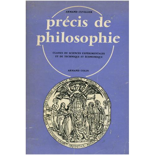Précis De Philosophie / Cuvillier, Armand / Réf5790