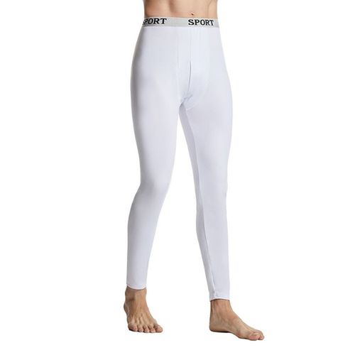 Sous-Vêtement Thermique Traditionnel Long Johns Pour Homme Blanc Goodnice