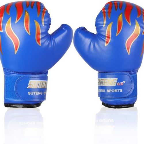Gants De Boxe En Pu Pour Enfants, Gants D'entraînement Pour Enfants Âgés De 3 À 12 Ans Goodnice