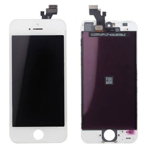 Ecran Tactile + Lcd  Iphone 5 Blanc, + Film De Protection