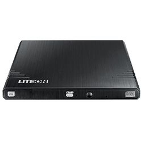 Graveur Lite-On eBAU108 DVD+/-RWDL Externe Slim USB2 Noir