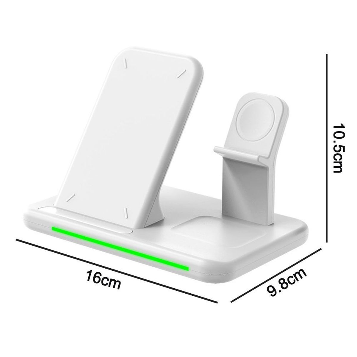 Station De Recharge Inductive 4 En 1, Chargeur Sans Fil, 15w... - 5
