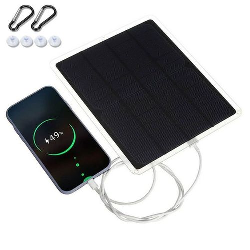 Panneau Solaire Chargeur De Batterie De Voiture Casque De Batterie Solaire Portable Goodnice