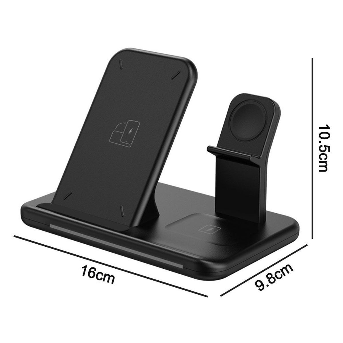 Station De Recharge Inductive 4 En 1, Chargeur Sans Fil, 15w... - 5