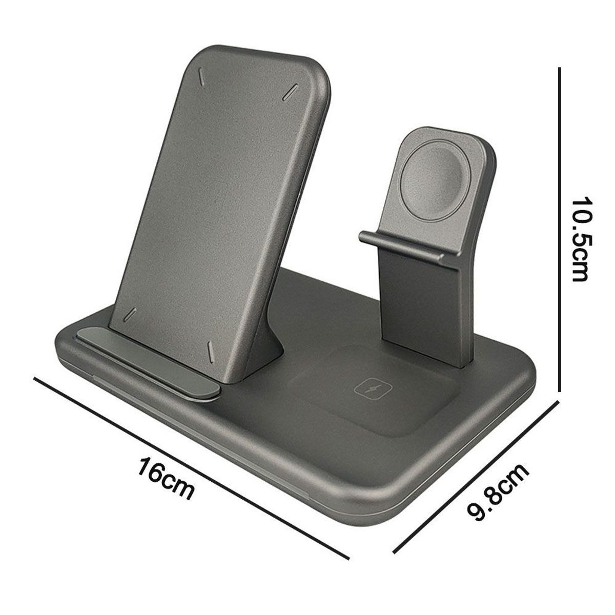 Station De Charge Inductive 4 En 1, Chargeur Sans Fil, 15w S... - 5