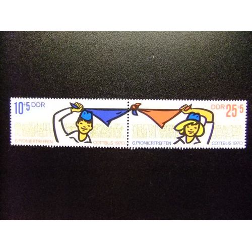 Allemagne Orientale ( Ddr) -1970 - Jeunes Pionniers À Cotibus - Yvert & Tellier Nº 1275 /1276 * Mh