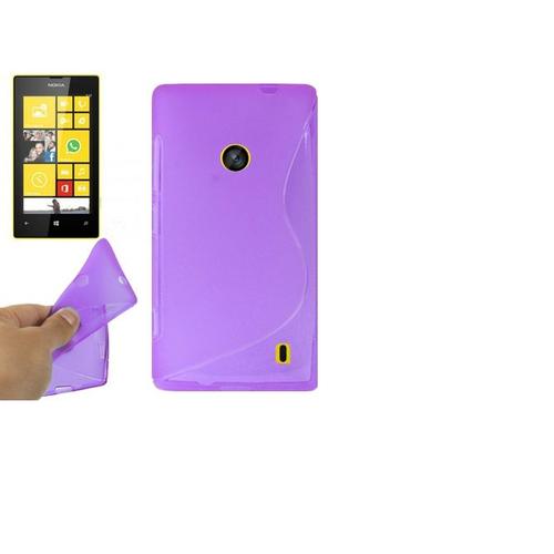 Coque Tpu Type S Pour Nokia Lumia 520 - Violet