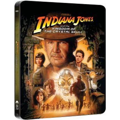 Indiana Jones And The Kingdom Of The Crystal Skull (Steelbook Zavvi Avec Vf)