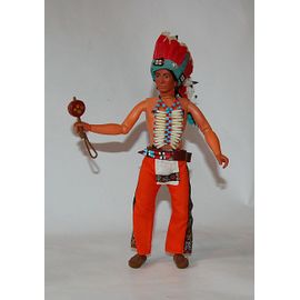 Lone Ranger Gabriel Marx Chef Indien Indian Chief  Big Jim Mattel  70/80