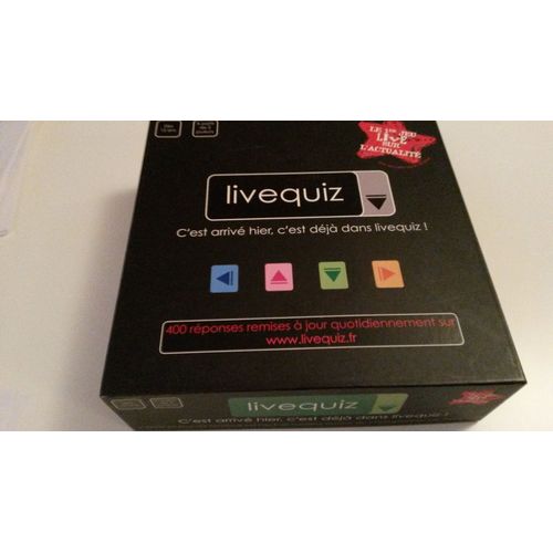 Jeu " Live Quiz"